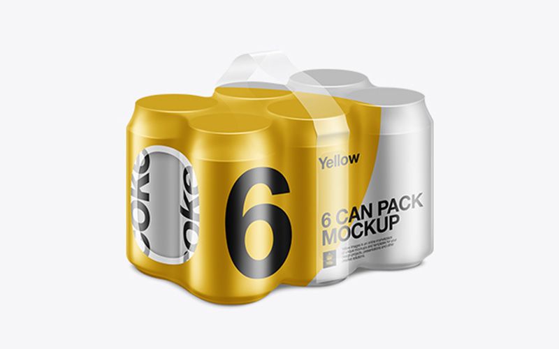 45 Premium And Free Beverage Can Mockups In Psd Counrty4k