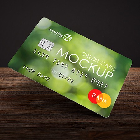 2 Free Credit Card MockUps