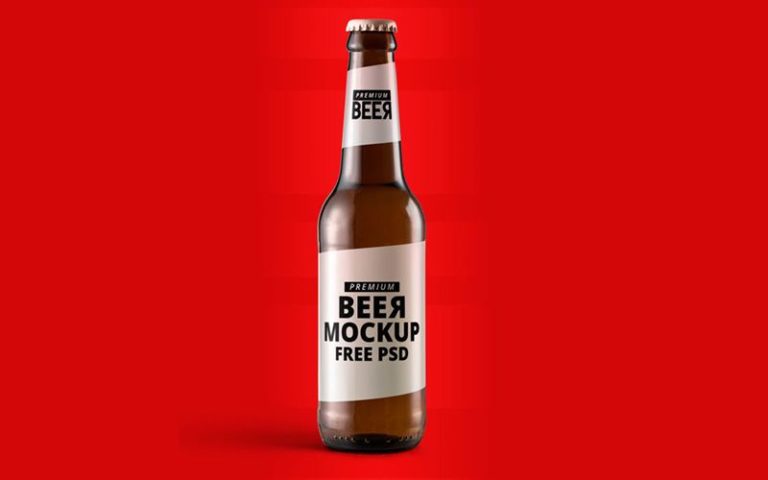 50 Premium and Free Bottle MockUps in PSD - Counrty4k