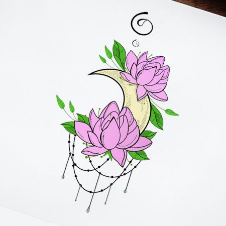 Free Lotus Flower Background Vector