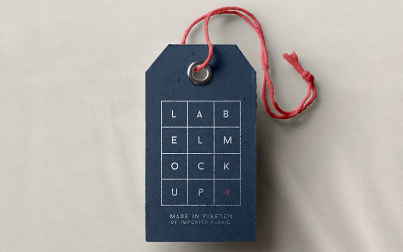 47 40 premium and free clothing tag mockups is psd