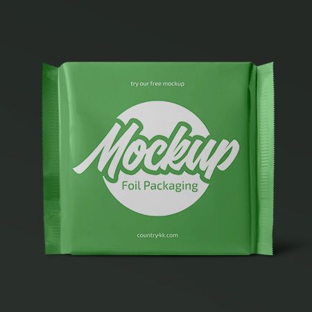 Free Foil Pack MockUp