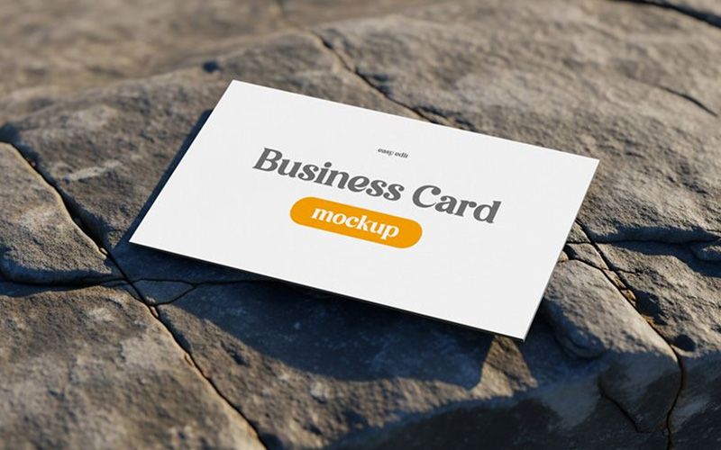 65 20 absolutely free photo realistic business card mockups in psd