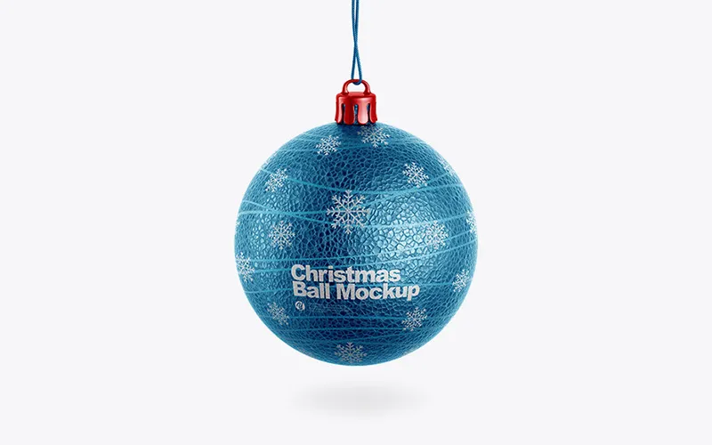 34 20 premium and free christmas ball mockups in psd