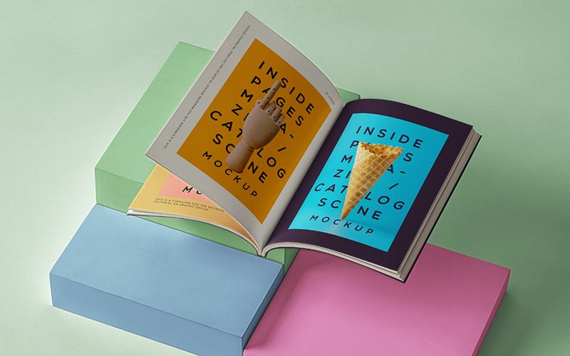 63 25 premium and free magazine psd mockups