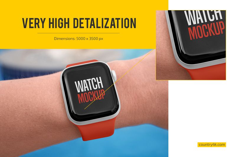 Smart Watch Mockup Set 2