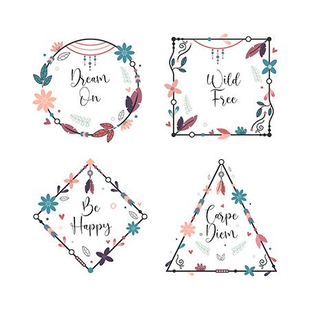 Preview_mockup_small_free-flat-design-boho-frame-vector-collection