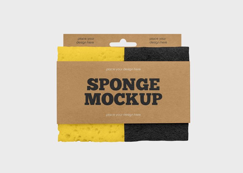 Free Sponge Mockup