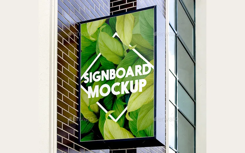 41 50 premium and free signboard mockup in psd