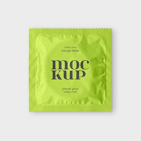 Condom Packaging – 3 Free Mockups PSD