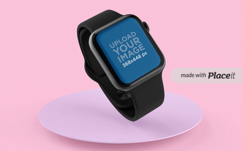 11 40 premium and free apple watch mockup in psd
