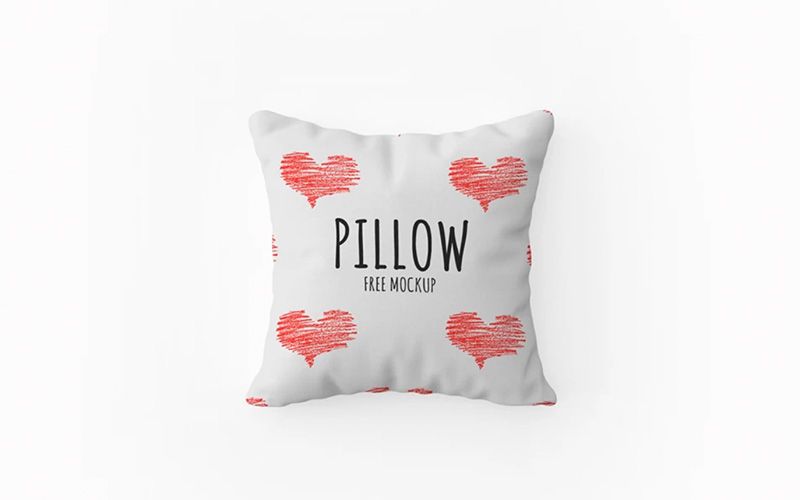 38 50 premium and free pillow mockup in psd