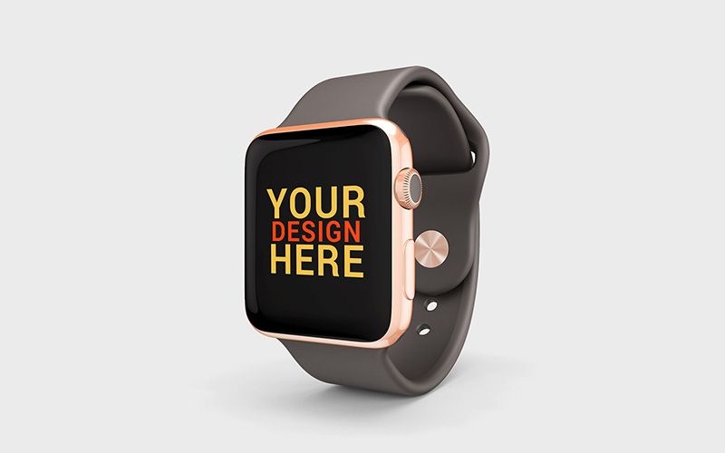 39 40 premium and free apple watch mockup in psd