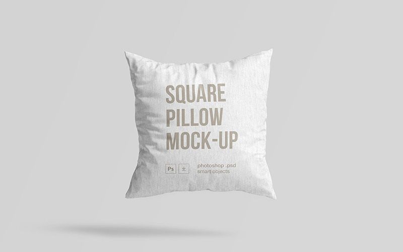 40 50 premium and free pillow mockup in psd