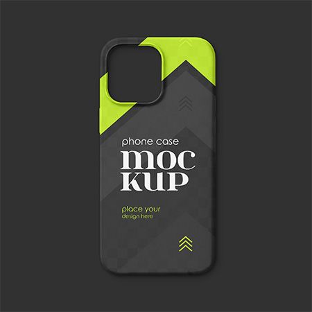 Preview mockup small phone case 2 free mockups psd
