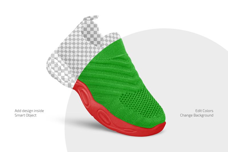 Preview 2 kids shoes mockup set