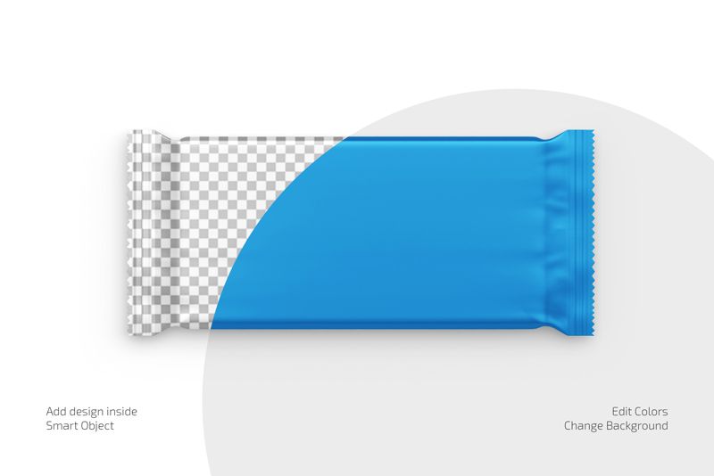 Preview 2 chocolate bar mockup set