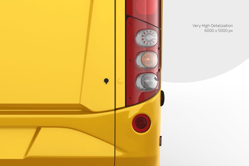 Preview 3 bus mockup set