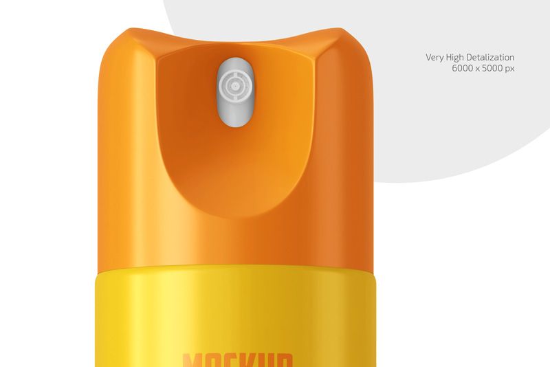 Preview 3 aluminum air freshener bottle mockup set