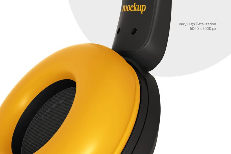 Preview 3 headphones mockup set