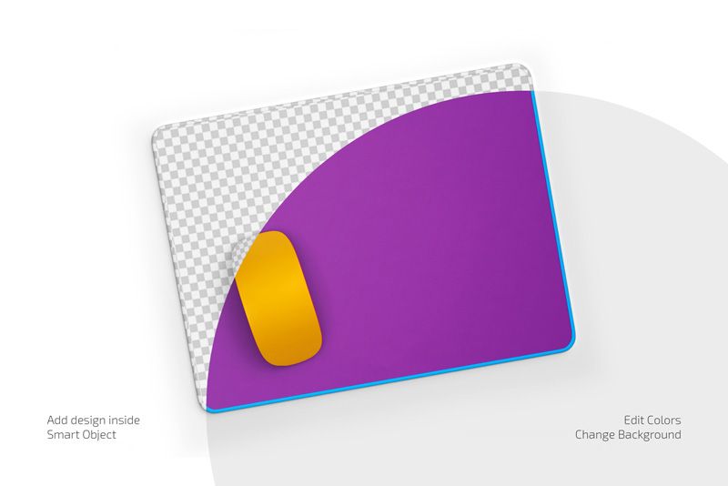Preview 2 mouse pad mockup set