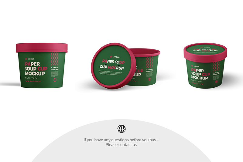 Preview 4 paper soup cup