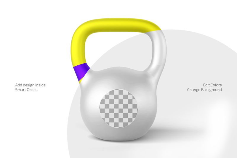 Preview 2 kettlebell mockup set