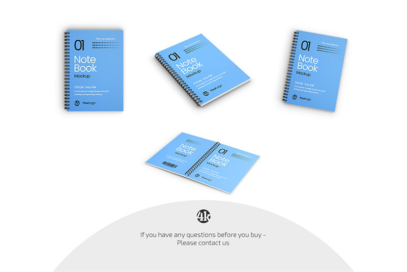 Preview 4 spiral notepad