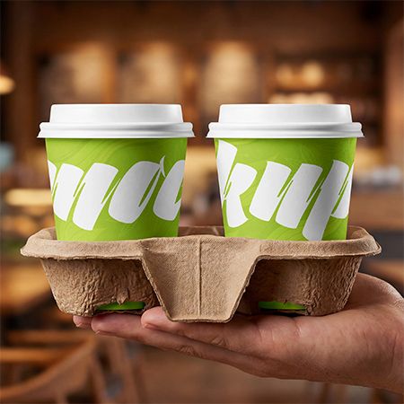 Free Take Away Paper Cup Mockup