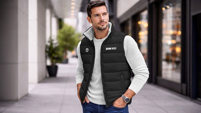 Preview mockup 1 free down vest mockup