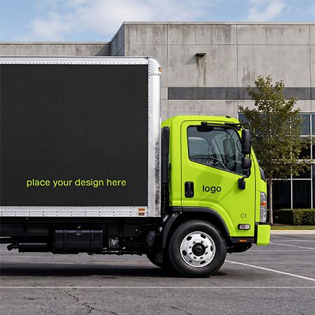 image — preview mockup small box truck free mockup Preview mockup small box truck free mockup