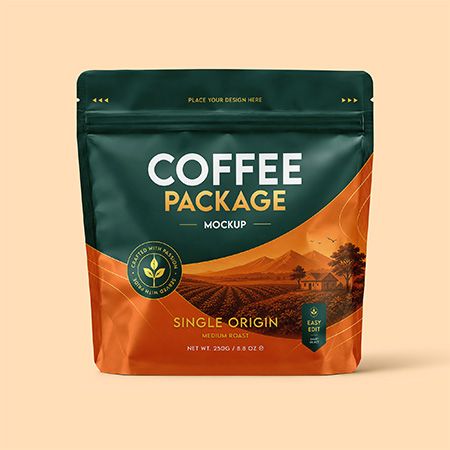 Coffee Package Mockup Set