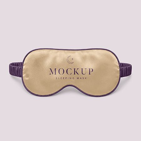 Sleeping Mask Mockup Set