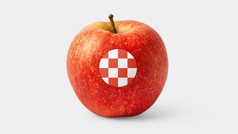 Preview mockup 2 free apple with sticker mockup