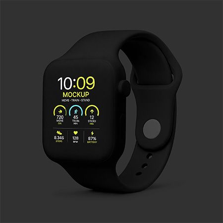 Clay Apple Watch Mockup Set