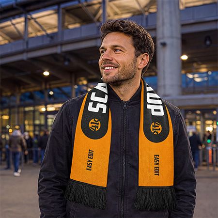 Soccer Scarf Mockup Set