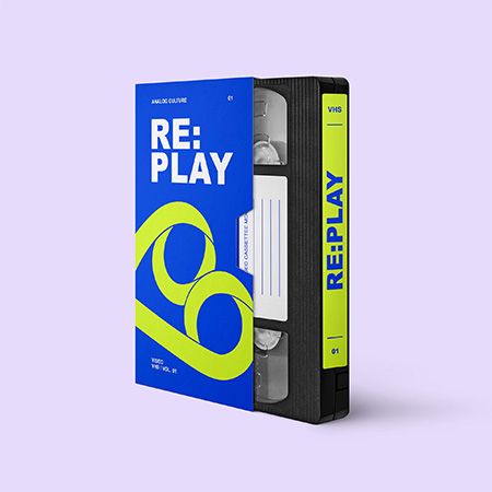VHS Video Cassette Mockup Set